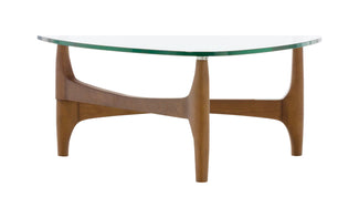 Ledell 35" Glass Top Coffee Table 12